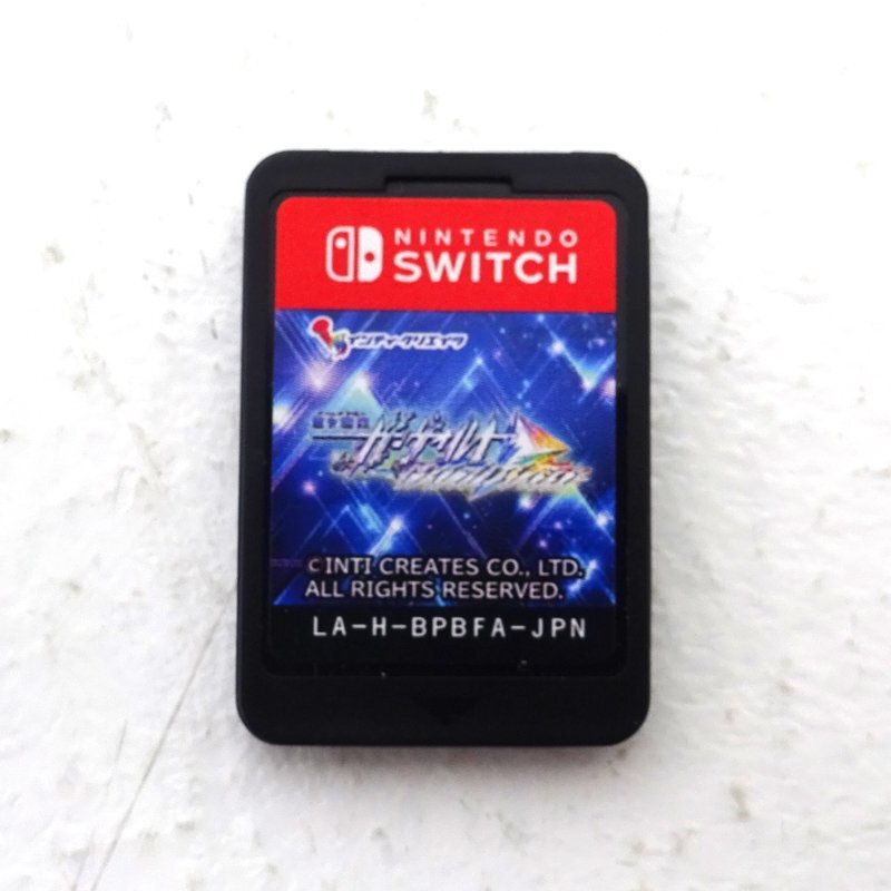★中古★Nintendo Switchソフト 蒼き雷霆 ガンヴォルト トライアングル エディション (ニンテンドースイッチ/任天堂/スイッチ)★【GM646】_画像4