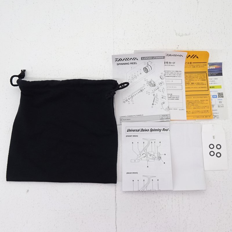 * б/у * Daiwa 24 рубин asLT2000S-H вращающийся катушка (DAIWA/ рыболовная снасть )*[FS086]