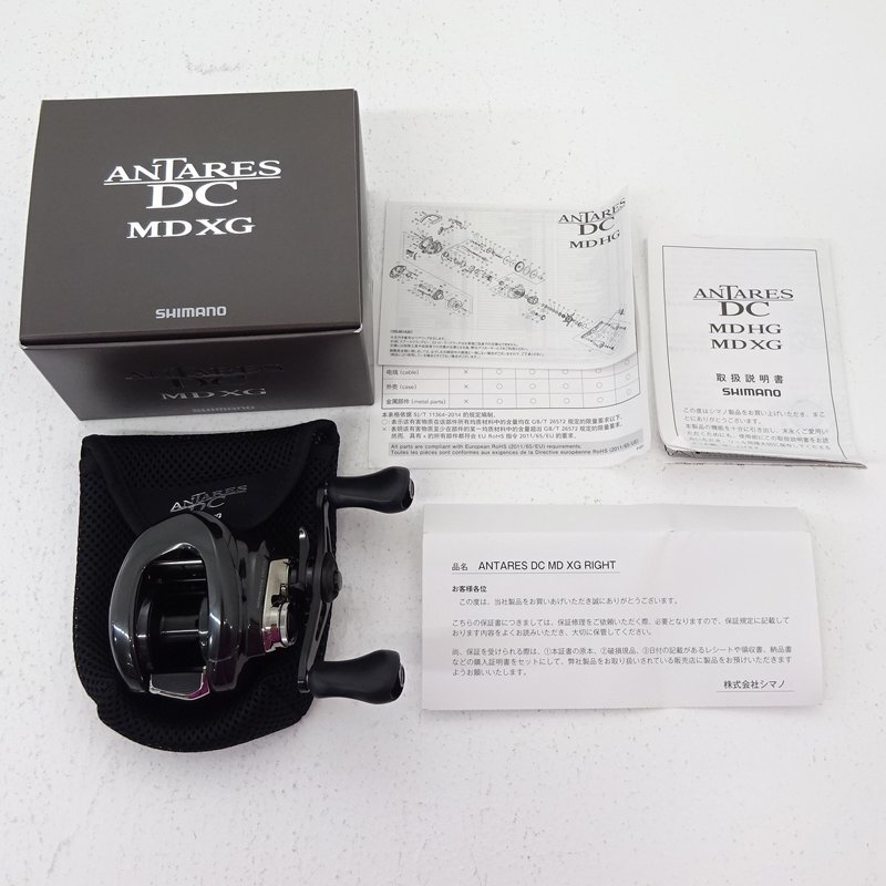 * б/у * Shimano 23 Antares DC MD XG RIGHT правый катушка bait reel (SHIMANO/ рыболовная снасть )*[FS085]