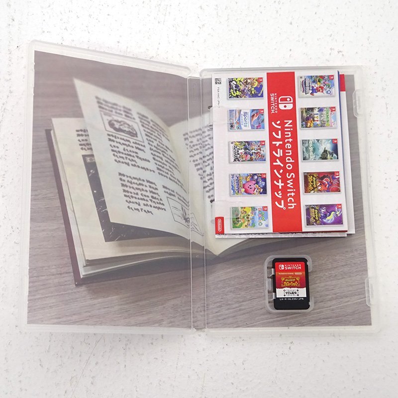 ★中古★Nintendo Switchソフト ポケットモンスター スカーレット＋ゼロの秘宝 ポケモン (ニンテンドースイッチ/スイッチ)★【GM646】_画像3
