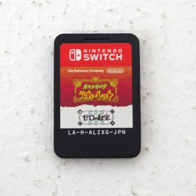 ★中古★Nintendo Switchソフト ポケットモンスター スカーレット＋ゼロの秘宝 ポケモン (ニンテンドースイッチ/スイッチ)★【GM646】_画像4