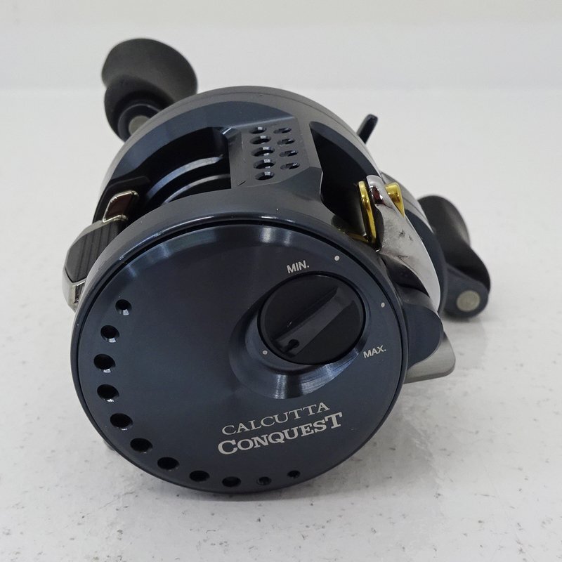 * б/у * Shimano 24ka LUKA ta Conquest Sharo - выпуск 31HG левый катушка bait reel (SHIMANO/ рыболовная снасть )*[FS085]