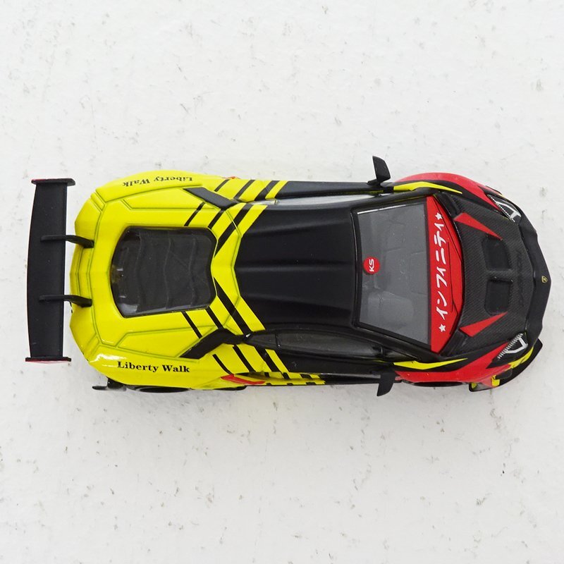 ★中古★MINI GT MGT00329-R LB★WORKS ランボルギーニ アヴェンタドール リミテッドエディション 右ハンドル 1/64 ミニカー★【TY727】_画像5