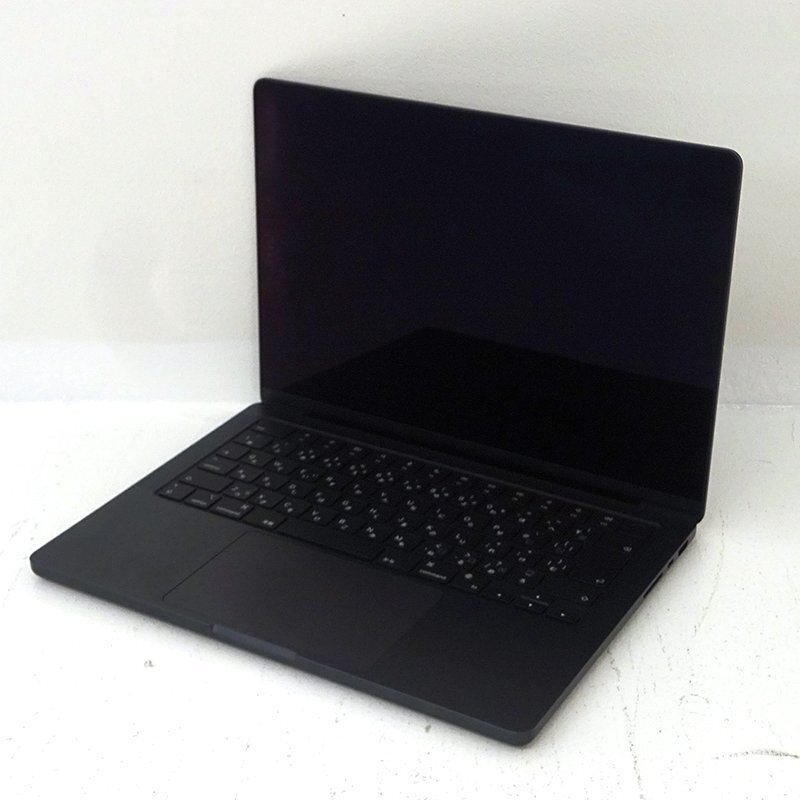 ★中古★Apple MacBook Pro 14インチ スペースブラック MW2U3J/A 2024年製 (Apple M4/メモリ:16GB/SSD:512GB)★【HD402】_画像2