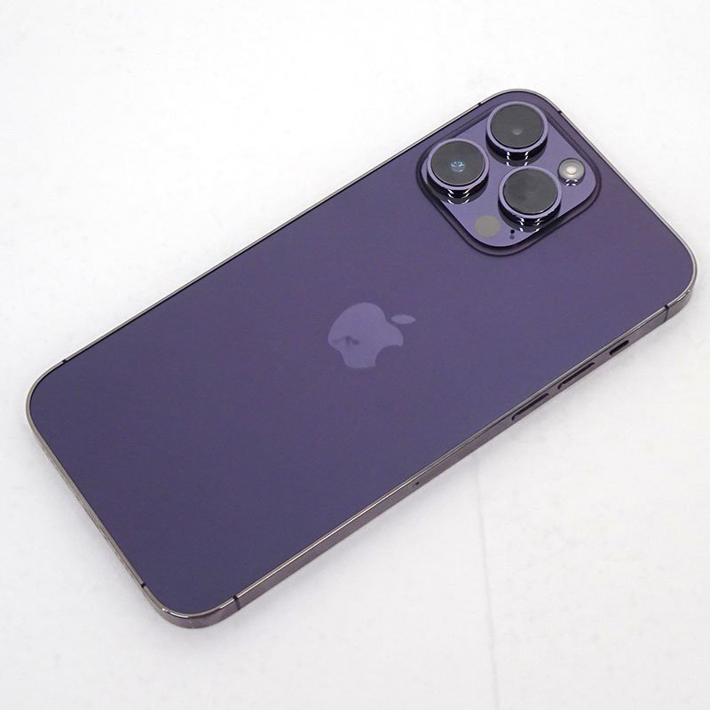 * б/у *Apple iPhone 14 ProMAX 256GB глубокий лиловый MQ9E3J/A ограничение использования :0(docomo/ DoCoMo )*[MB137]