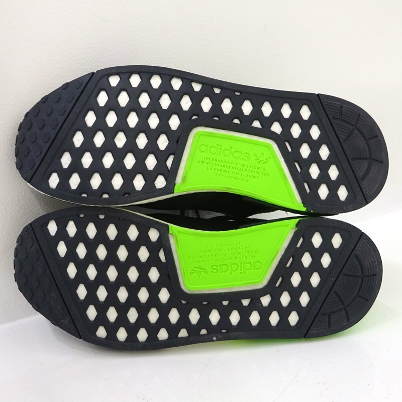 * не использовался *adidas×STAR WARS NMD R1 SW YODA 27.0cm US9 FW3935 ( Adidas / Звездные войны / Yoda / спортивные туфли )*[AP126]