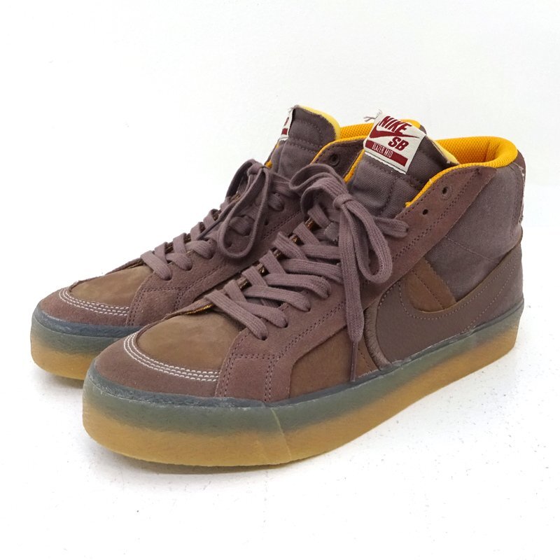 * не использовался *NIKE SB ZOOM BLAZER MID PREMIUM 27.5cm US9.5 DV5468-200 ( Nike / zoom Blazer / спортивные туфли )*[AP126]