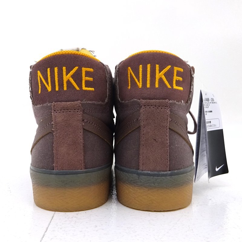 * не использовался *NIKE SB ZOOM BLAZER MID PREMIUM 27.5cm US9.5 DV5468-200 ( Nike / zoom Blazer / спортивные туфли )*[AP126]