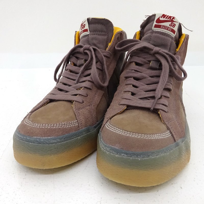 * не использовался *NIKE SB ZOOM BLAZER MID PREMIUM 27.5cm US9.5 DV5468-200 ( Nike / zoom Blazer / спортивные туфли )*[AP126]