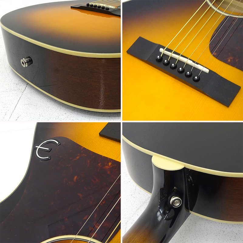 * б/у *Epiphone EL-00 PRO электроакустическая гитара акустическая гитара мягкий чехол имеется ( Epiphone /akogi/ Flat верх / музыкальные инструменты )*[MU471]