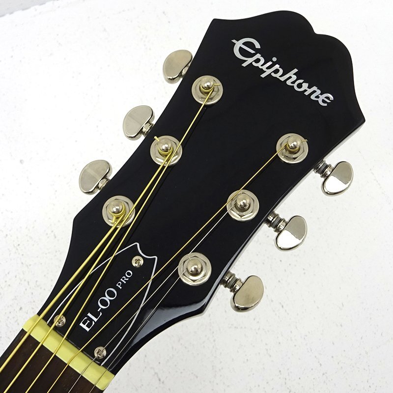 * б/у *Epiphone EL-00 PRO электроакустическая гитара акустическая гитара мягкий чехол имеется ( Epiphone /akogi/ Flat верх / музыкальные инструменты )*[MU471]