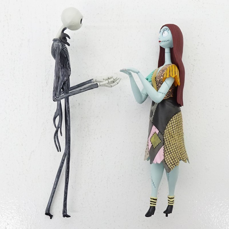 ★中古★サンリオくじ ディズニー ナイトメア・ビフォア・クリスマス ビッグフィギュア ジャック サリー 計2点セット★【TY743】_画像4