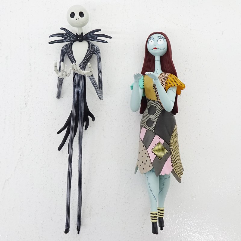 ★中古★サンリオくじ ディズニー ナイトメア・ビフォア・クリスマス ビッグフィギュア ジャック サリー 計2点セット★【TY743】_画像3