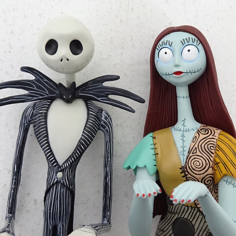 ★中古★サンリオくじ ディズニー ナイトメア・ビフォア・クリスマス ビッグフィギュア ジャック サリー 計2点セット★【TY743】_画像5