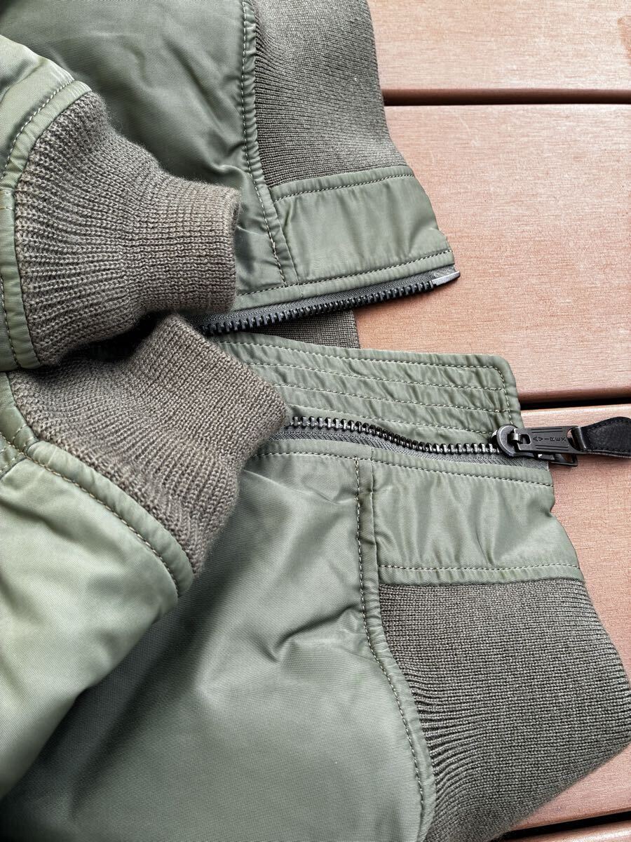 AVIREXア　ヴィレックス MA-1 COMMERCIAL size /L color /sage _画像5