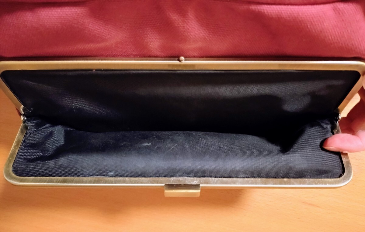 あやの小路(AYANOKOJI)横型がま口ボディバッグ_画像3