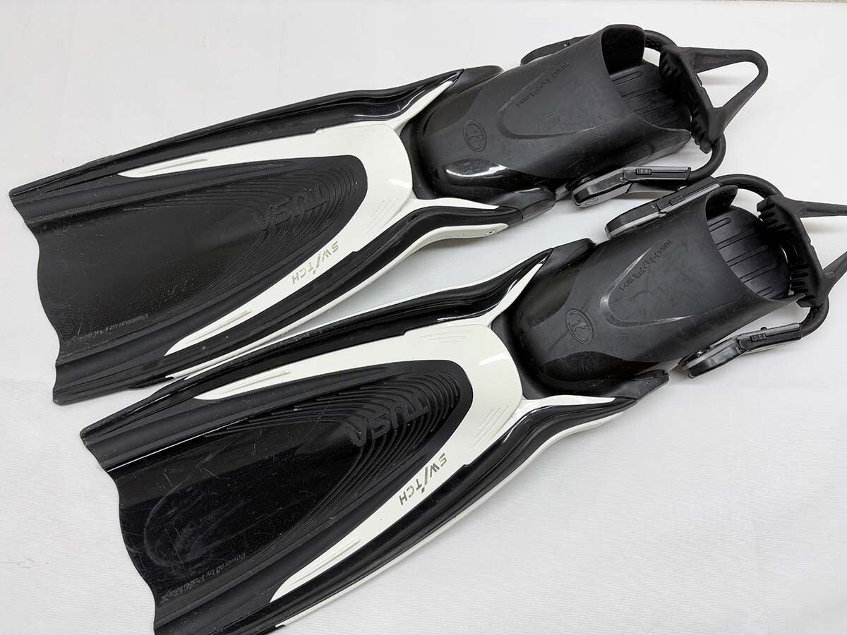 TUSA ツサ HyFlex ハイフレックス SWITCH スイッチ サイズS ダイビング フィン 11LE25K_画像1