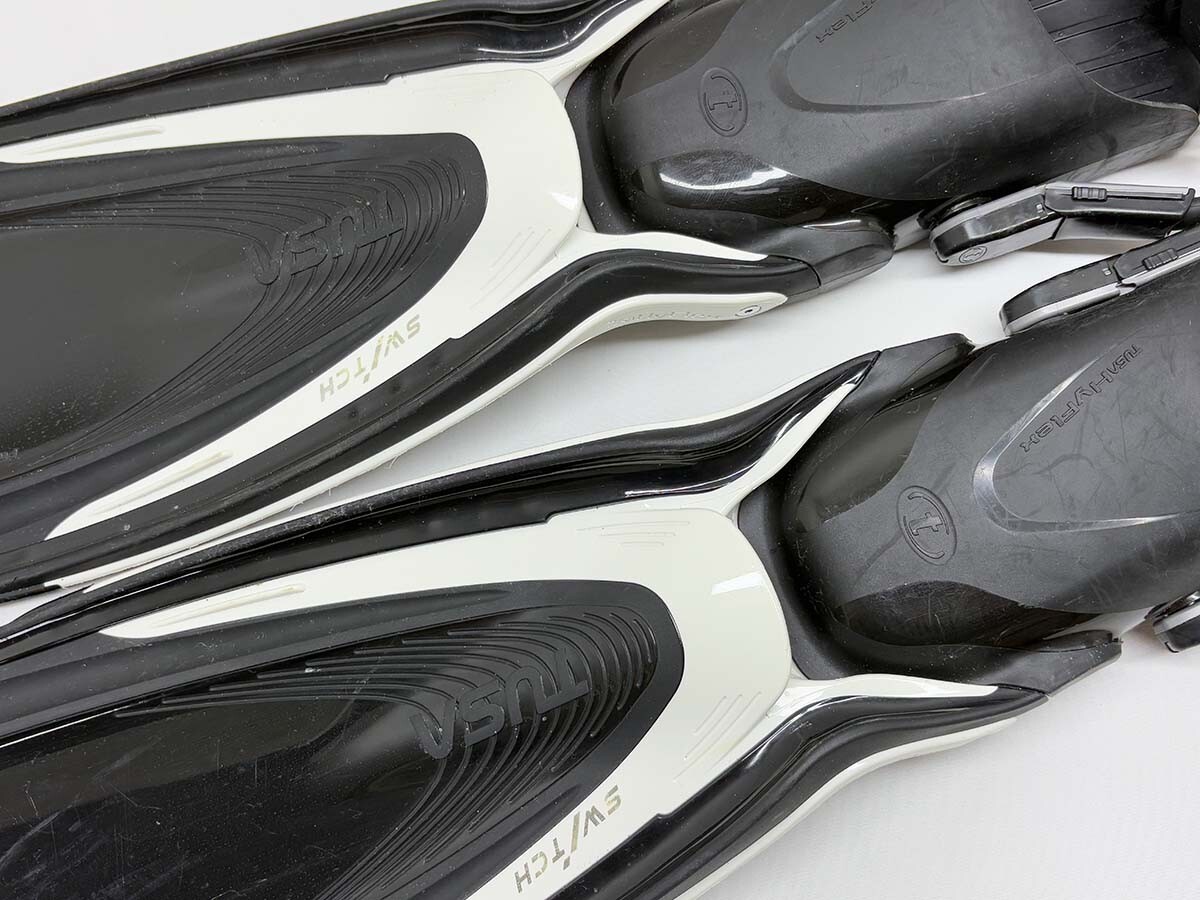 TUSA ツサ HyFlex ハイフレックス SWITCH スイッチ サイズS ダイビング フィン 11LE25K_画像3