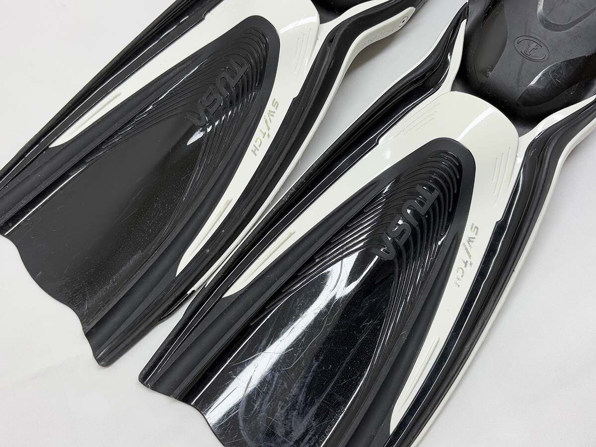 TUSA ツサ HyFlex ハイフレックス SWITCH スイッチ サイズS ダイビング フィン 11LE25K_画像4