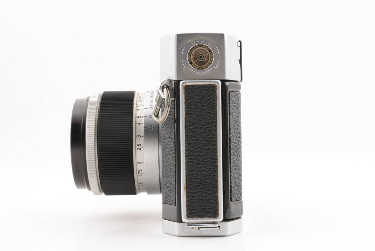 動作品 キャノン Canon P Populaire ポピュレール レンズ 50mm f1.8 MF レンジファインダー フィルムカメラ 管F1830_画像5