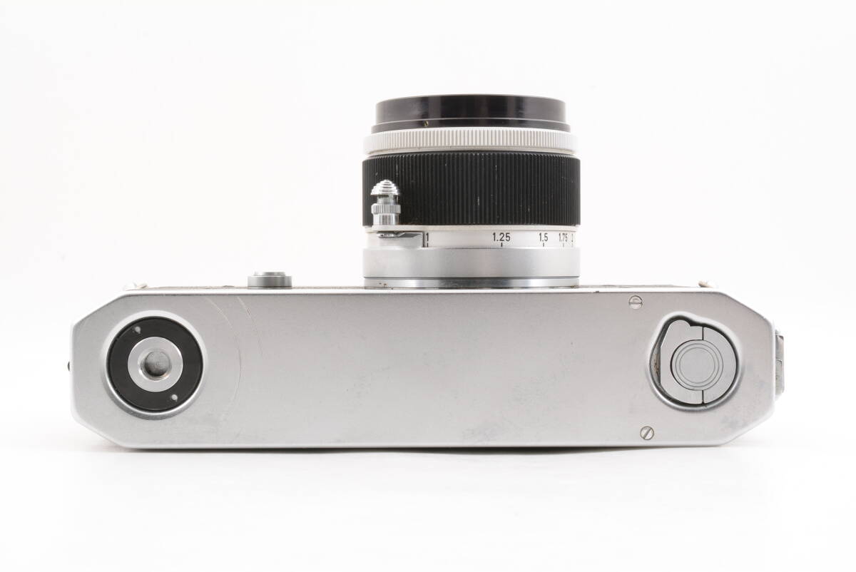 動作品 キャノン Canon P Populaire ポピュレール レンズ 50mm f1.8 MF レンジファインダー フィルムカメラ 管F1830_画像7