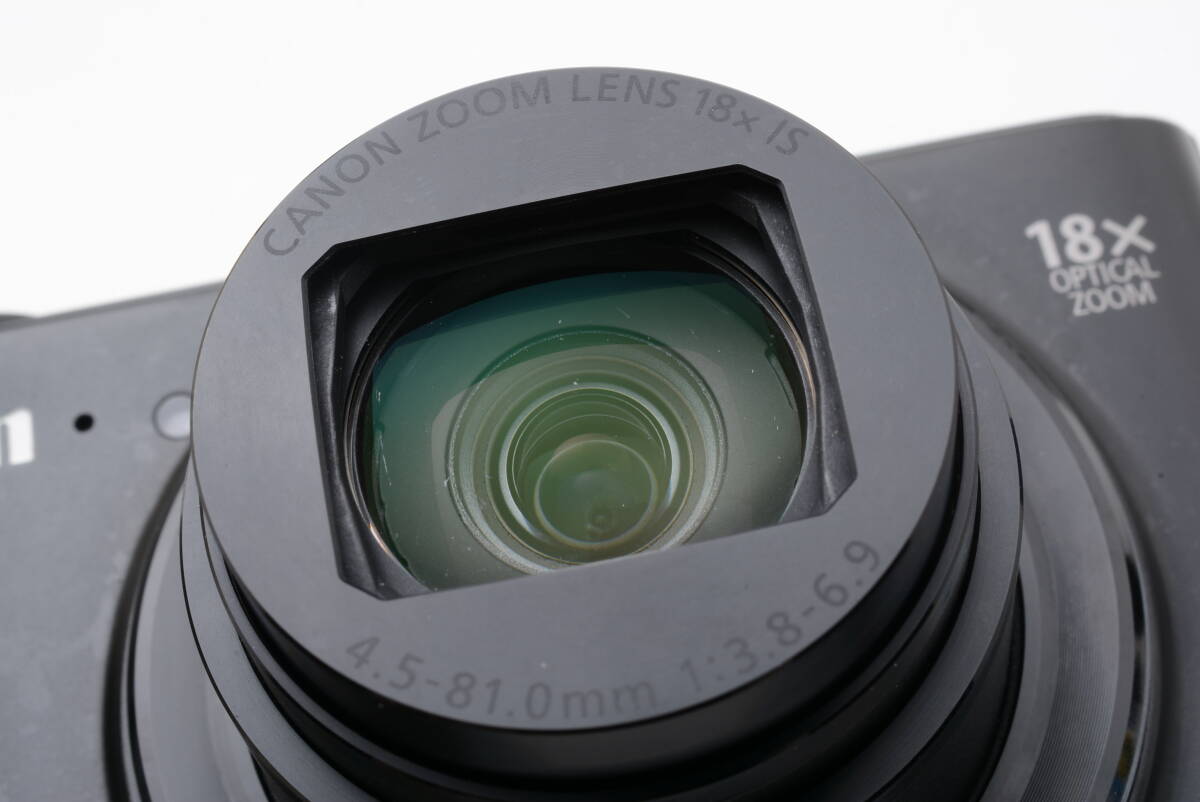 動作品 キャノン Canon PowerShot SX610 HS 黒 ブラック パワーショット コンパクトデジタルカメラ 充電器付 管N9931_画像10