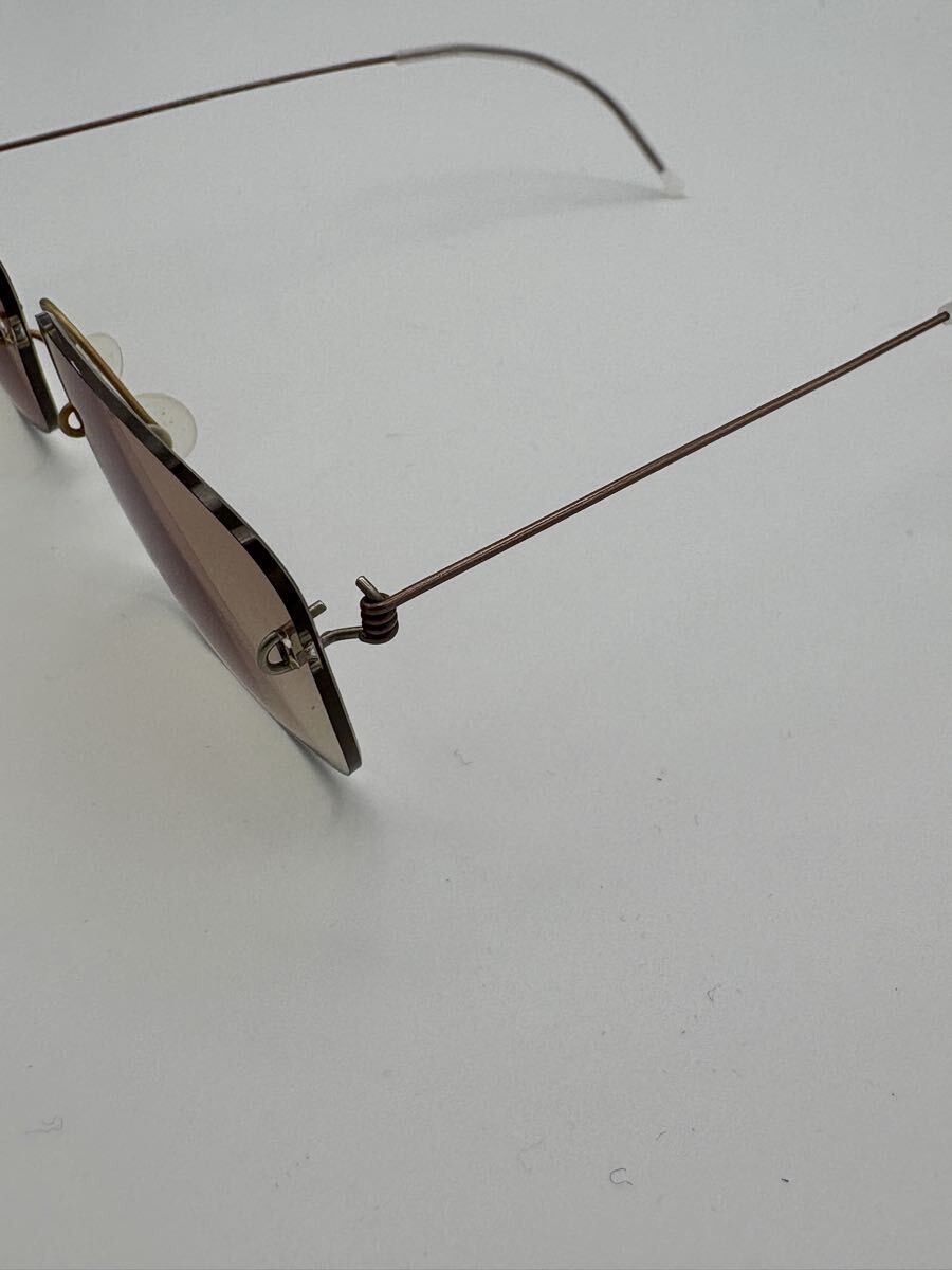 [ шедевр ]Lindberg Air titanium Lindberg воздушный титан край нет sk одежда очки солнцезащитные очки супер-легкий Silhouette two-point 