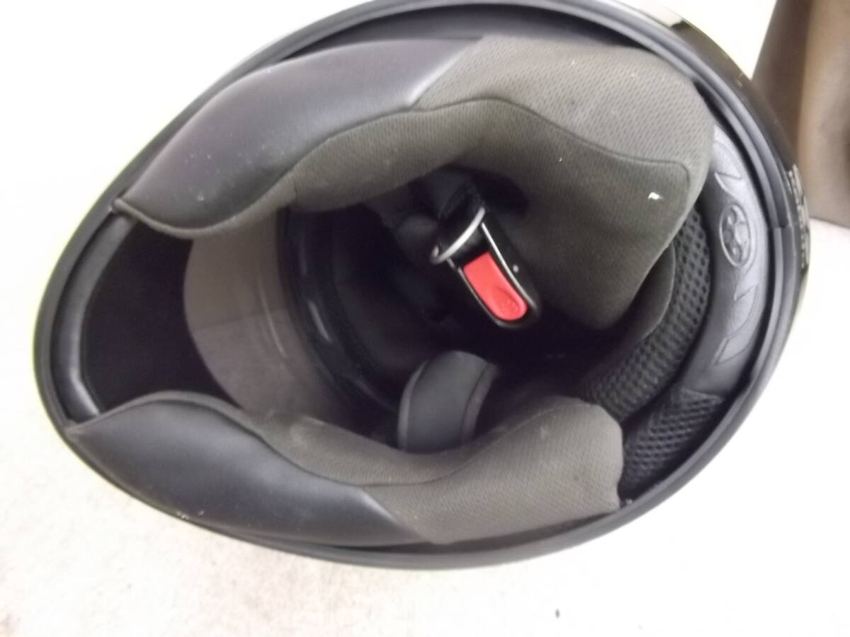 j380 OGK カブト KABUTO フルフェイス ヘルメット FF-R3 Mサイズ 57～58cmスモークシールド FFR3_画像5
