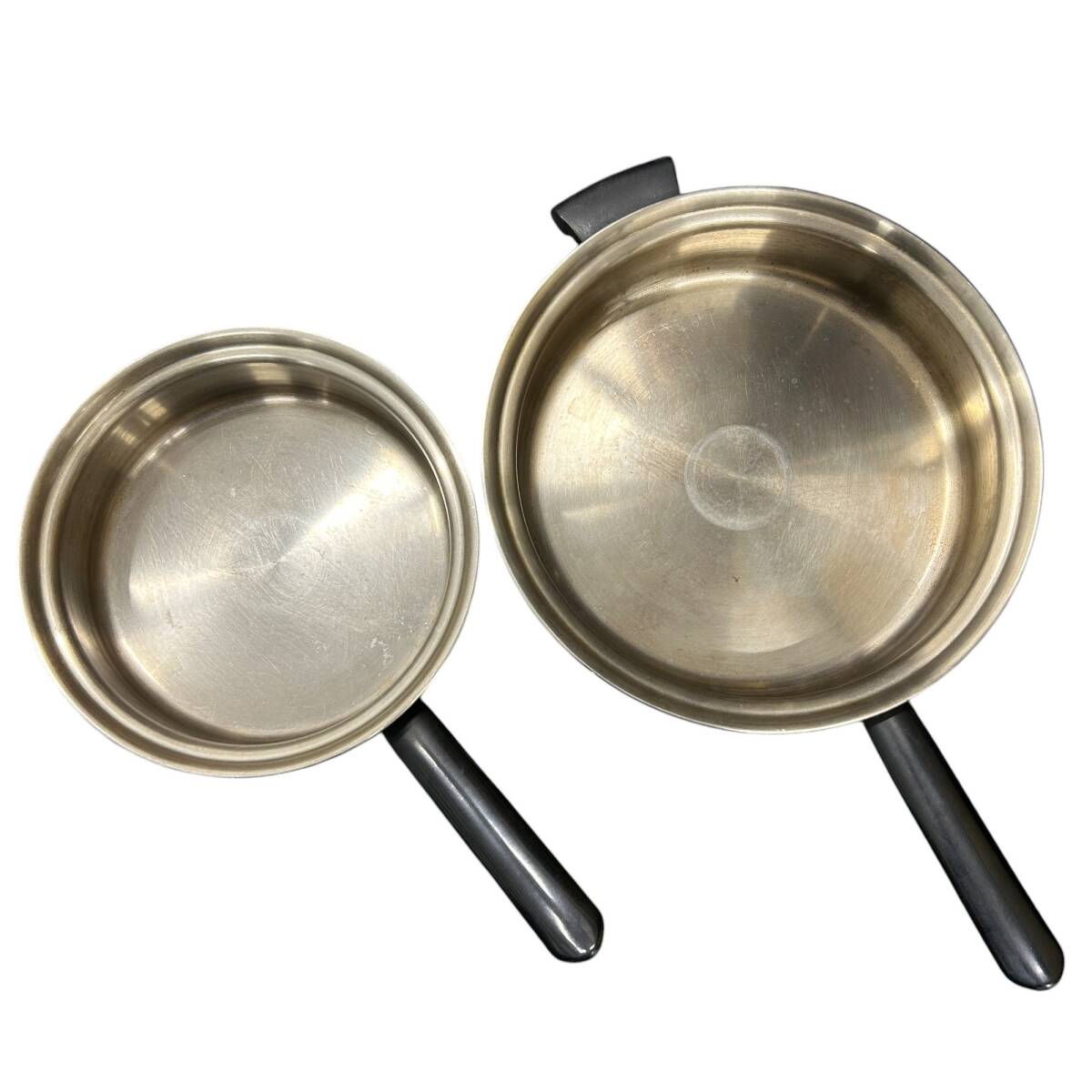 ◎中古品◎ 日本アムウェイ Amway クックウェア IH 電磁調理器 E-3110J 2000年製 ステンレス 鍋5点 セット coHM4500COA_画像6