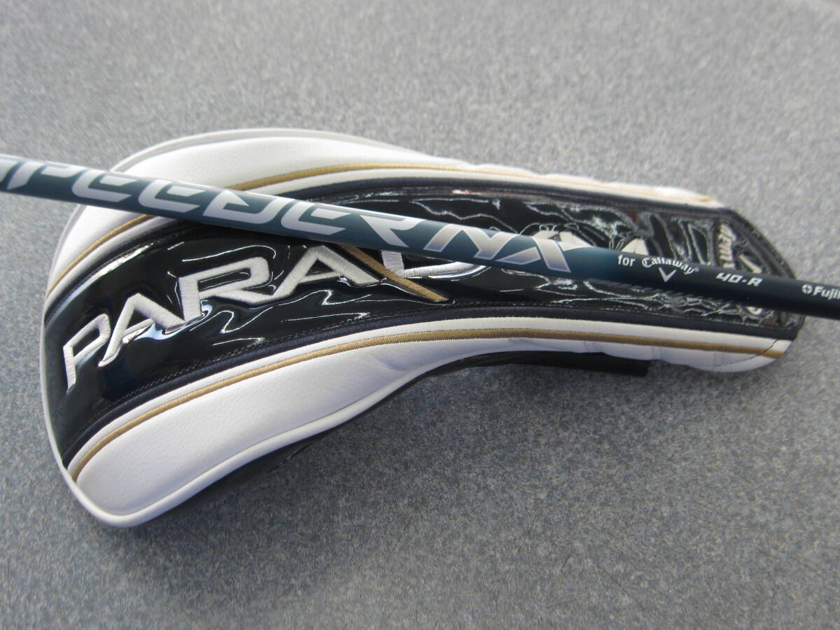 ＠中古処分 キャロウェイ 2023年 PARADYM MAX FAST パラダイム ドライバー 10.5度 SPEEDER NX40 for Callaway（R）スピーダー②_画像6