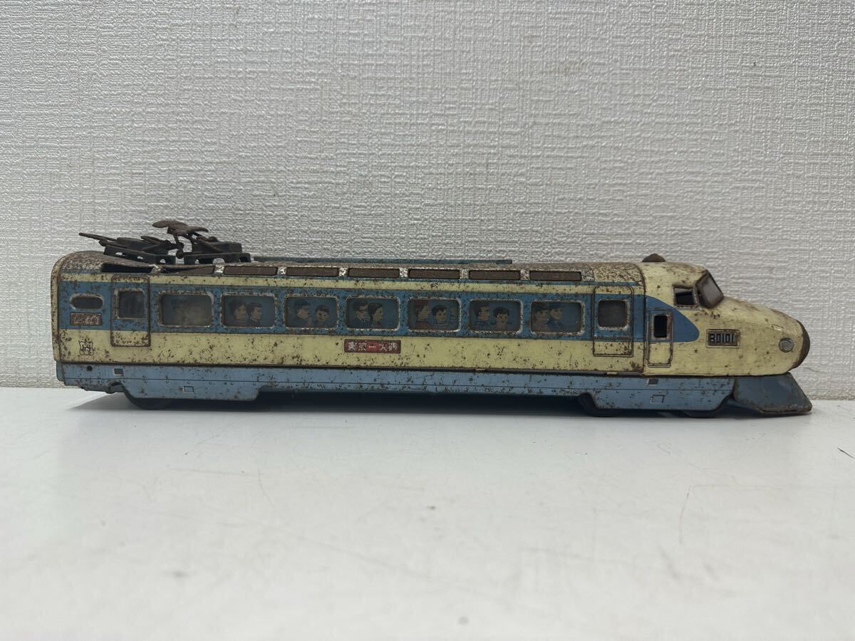 ☆無限堂☆ ブリキ おもちゃ 電車 約52cm ペンシルバニア鉄道 新幹線 約36cm レトロ 1円スタート (248)_画像7