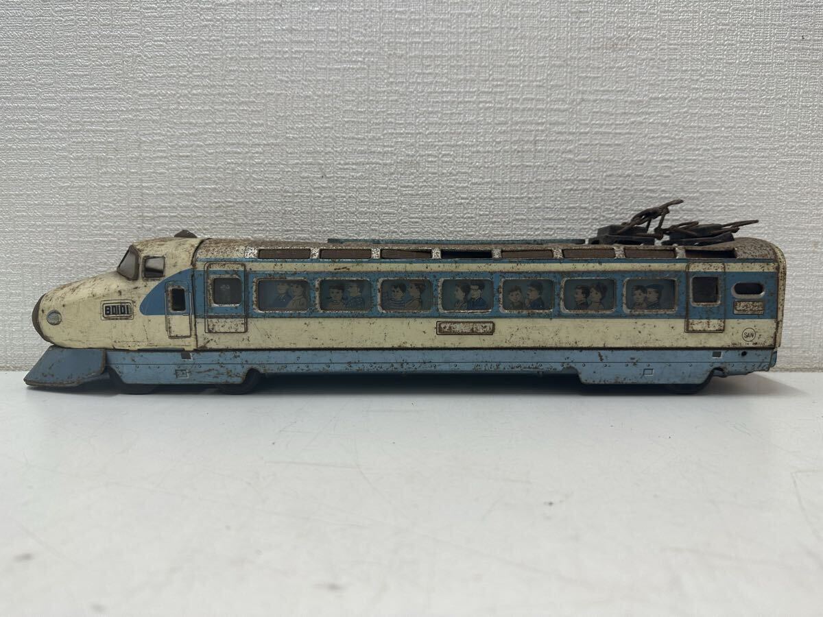 ☆無限堂☆ ブリキ おもちゃ 電車 約52cm ペンシルバニア鉄道 新幹線 約36cm レトロ 1円スタート (248)_画像9