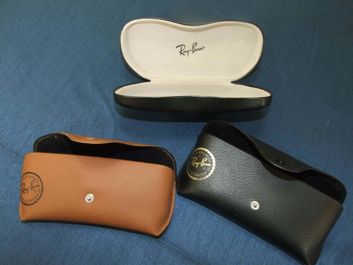 RayBan　レイバン　眼鏡ケース　サングラスケース　３個セット　中古品　郵便送料450円　_画像6