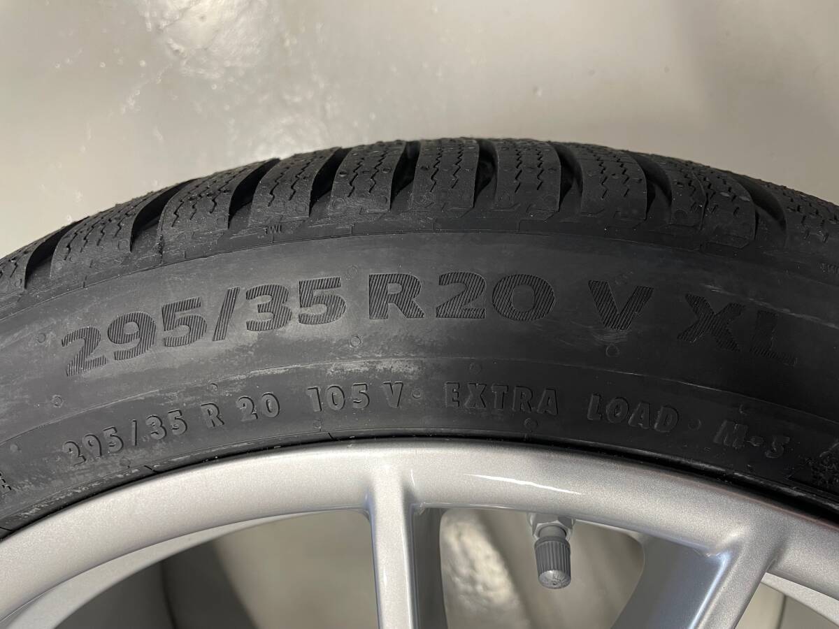 本州送料無料　ポルシェ純正 911 992.1 19/20インチ カレラ スポーツホイール＆ウインタータイヤ TPMS付 1台分(前2本　後ろ2本)　　　　　_画像6