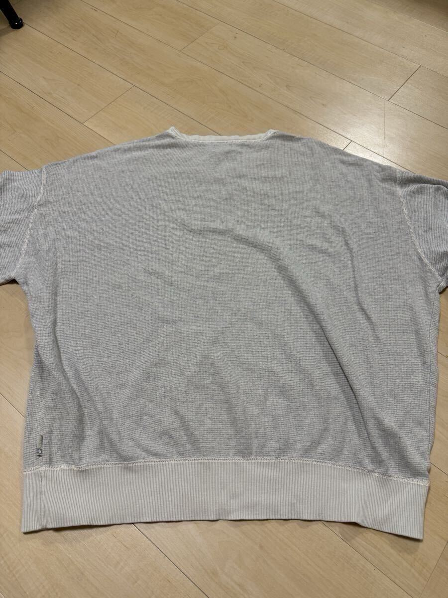 カルバンクライン calvin klein jeans 長袖 グレー メンズ L コットン 100% 薄手トレーナー トップス 古着 1円〜 トレーナー_画像6