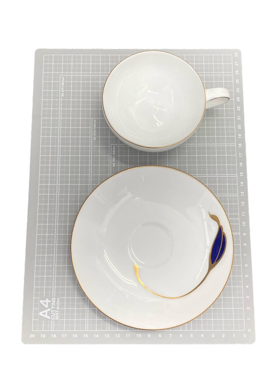 (O)　ジバンシー　GIVENCHY　カップ＆ソーサー　2客　ペア　コーヒーカップ　ティーカップ　洋食器　ブランド　1円～_画像6