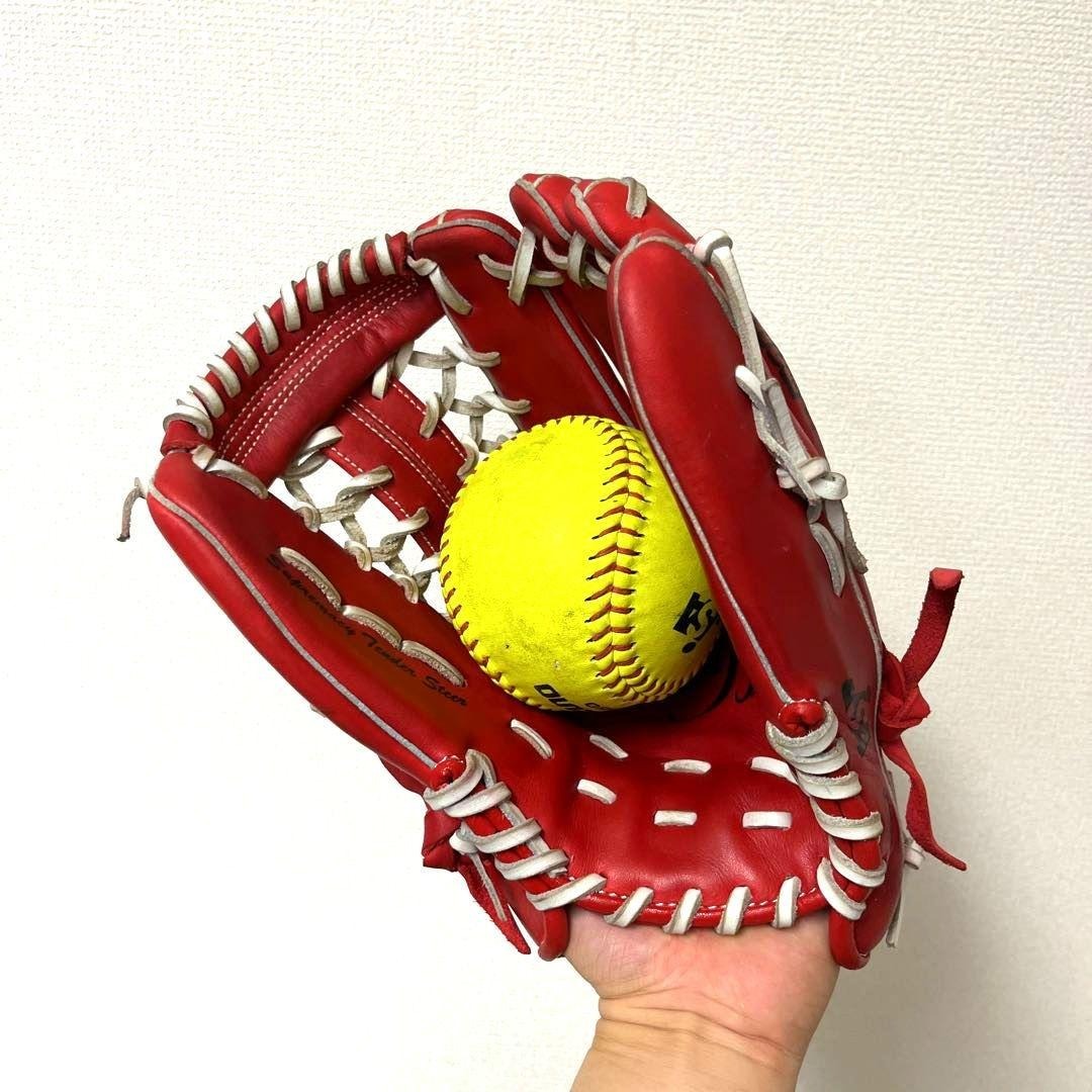 834 ナイキ ソフトボール 極美品 即戦力 オールラウンド グローブ_画像6