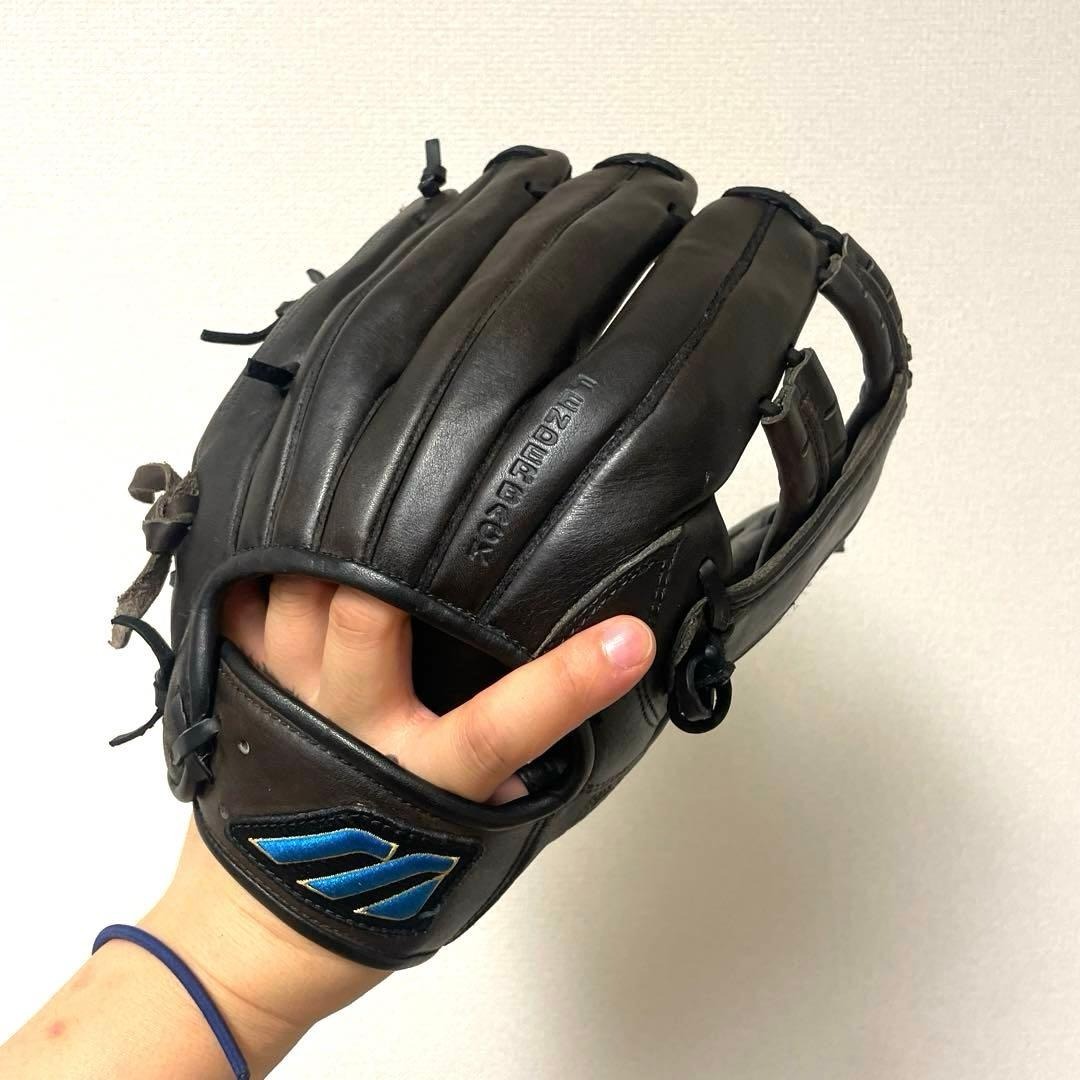 167 ミズノ ビューリーグ 極美品 ソフトボール 内野手用グローブ_画像3