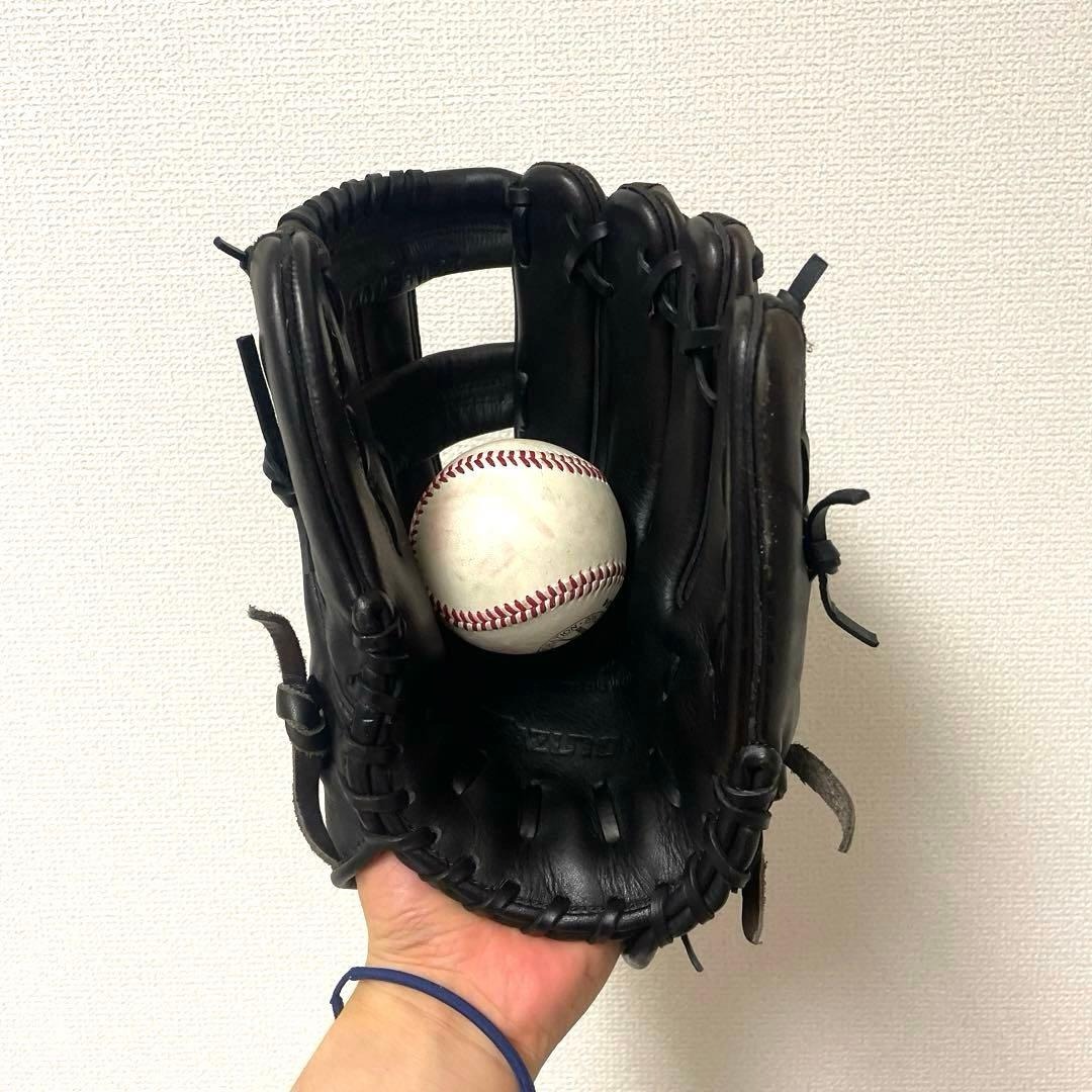 167 ミズノ ビューリーグ 極美品 ソフトボール 内野手用グローブ_画像7