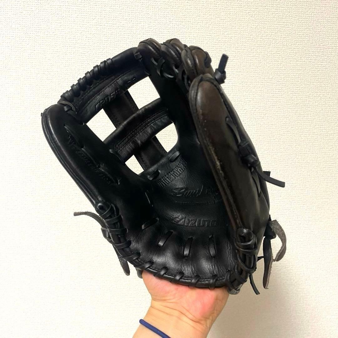 167 ミズノ ビューリーグ 極美品 ソフトボール 内野手用グローブ_画像6