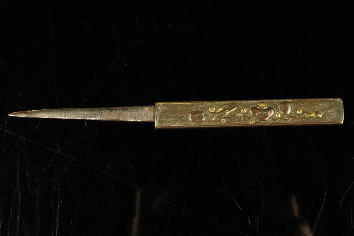 [ASAHI] времена доспехи медь металлы .. маленький рисунок маленький меч меч принадлежности реквизит [71163u]