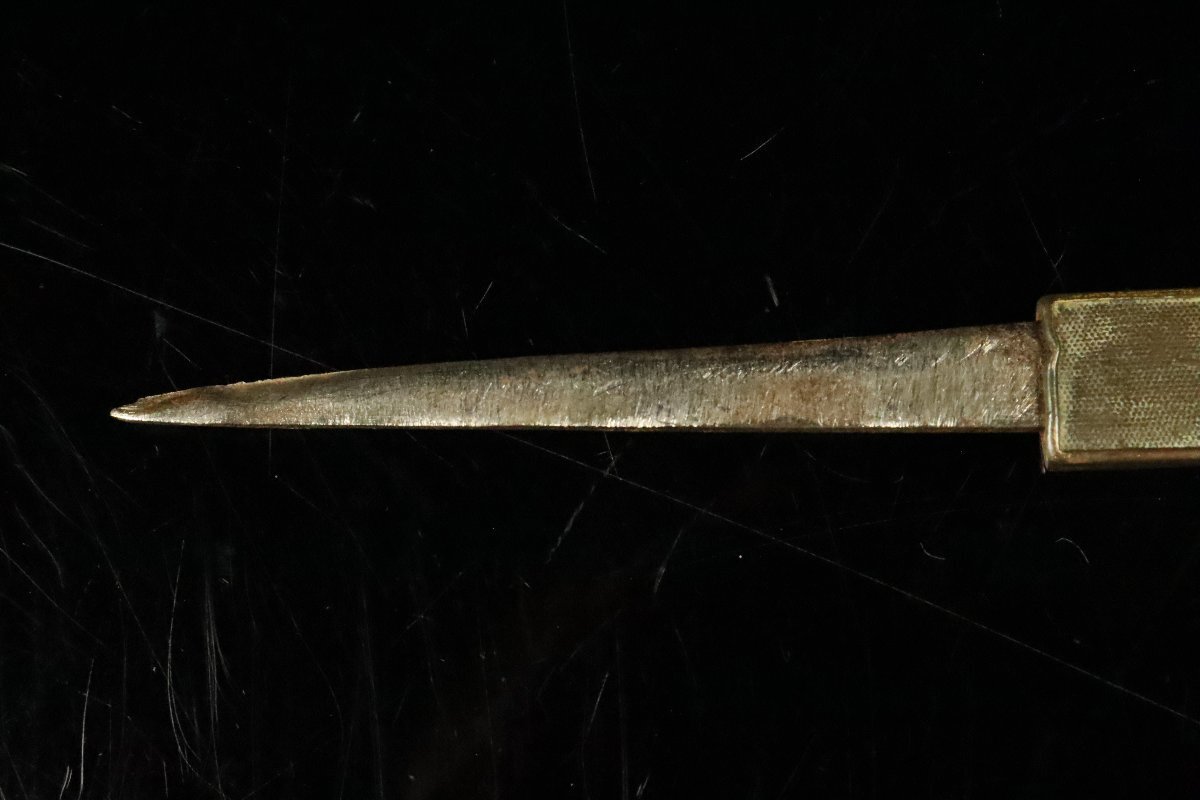 [ASAHI] времена доспехи медь металлы .. маленький рисунок маленький меч меч принадлежности реквизит [71163u]