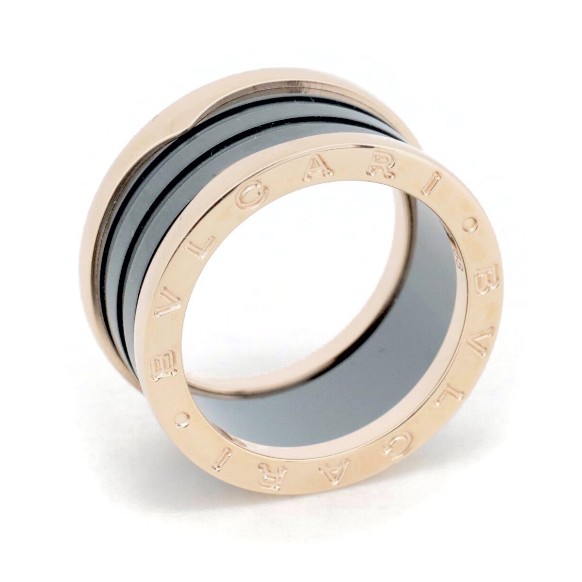 BVLGARY Be Zero One 4 частота черный керамика 17.5 номер K18PG(18 золотой розовое золото ) ломбард лот BVLGARY Be Zero One 4 частота черный керамика 17.5 номер K18PG(18 золотой розовое золото ) ломбард лот