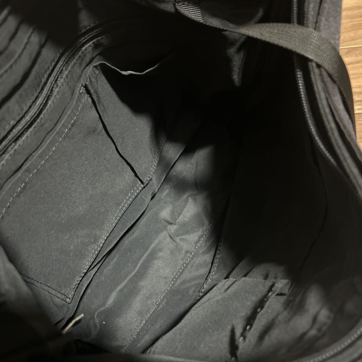 アネロ ショルダーバッグ ブラック 黒 anello カバン ショルダー シンプル 大容量 収納 ポケットたくさん オシャレ _画像6