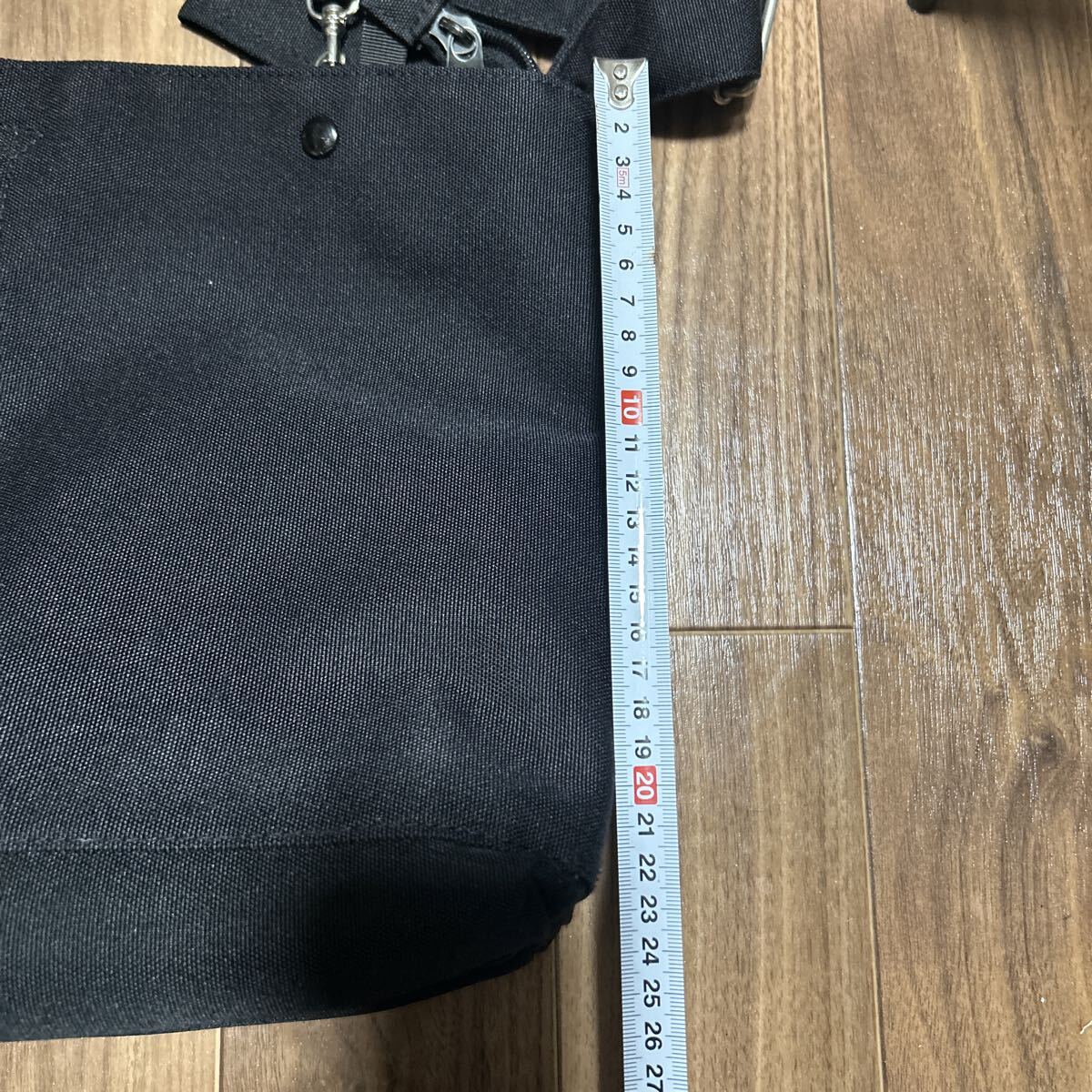 アネロ ショルダーバッグ ブラック 黒 anello カバン ショルダー シンプル 大容量 収納 ポケットたくさん オシャレ _画像7