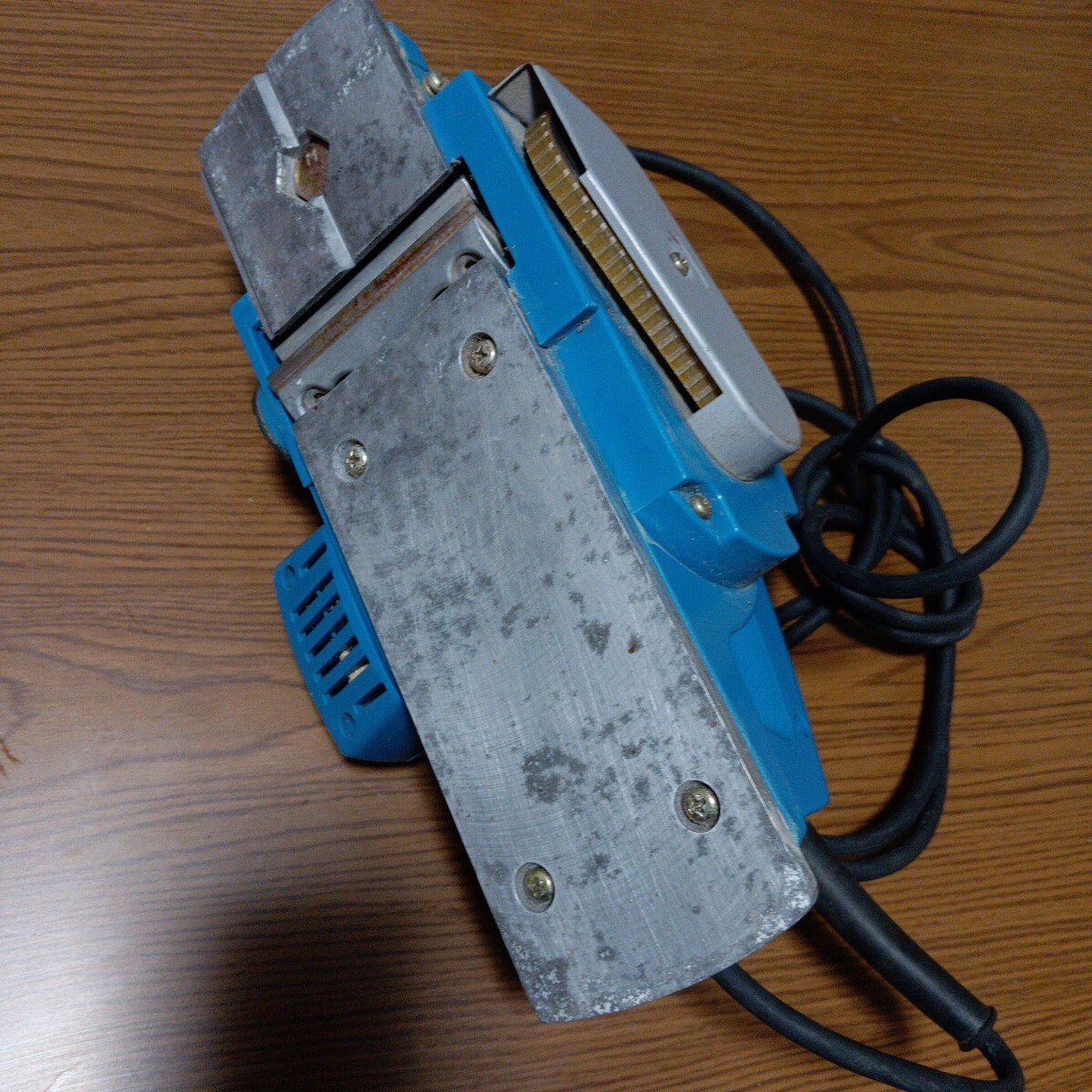 電気カンナ リョービ RYOBI AL-80C 電動工具 カンナ 簡易動作確認済 現状品 1円スタート_画像6