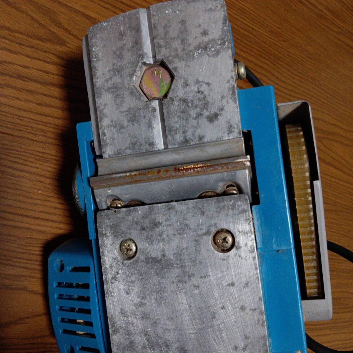 電気カンナ リョービ RYOBI AL-80C 電動工具 カンナ 簡易動作確認済 現状品 1円スタート_画像7