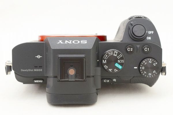 * первоклассный прекрасный товар * Sony Sony α7II корпус ILCE-7M2 оригинальная коробка принадлежности Shot число всего лишь 2,500 листов передний и задний (до и после)! #25110702