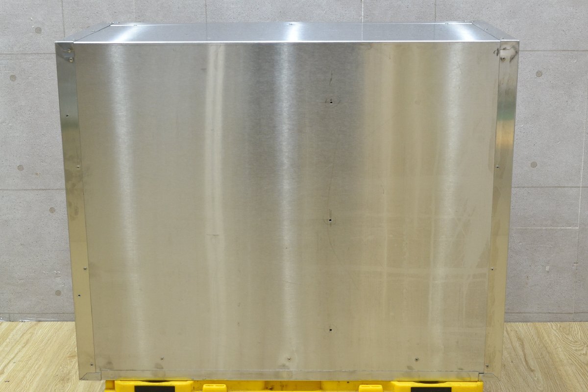 C2874■Maruzen　マルゼン■ステンレス製　吊り戸棚■厨房機器　収納庫　業務用　食器棚　壁掛け棚　飲食店　厨房用品■H600×W750×D350_画像10
