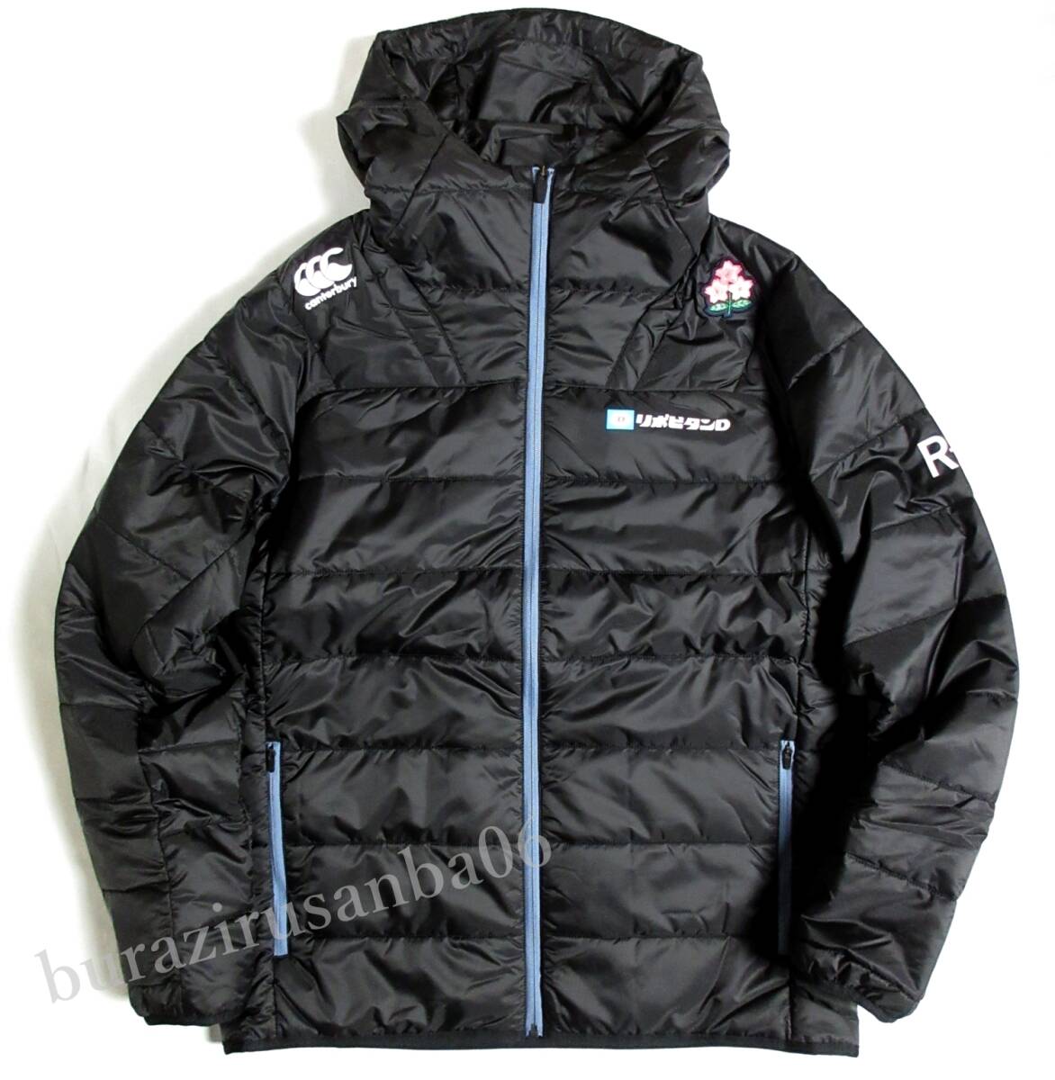 XL 未使用 定価78100円 カンタベリー ラグビー日本代表モデル 高性能中綿 上下セット JAPANウォーマージャケット パンツ R74065JP R10049JP_画像2